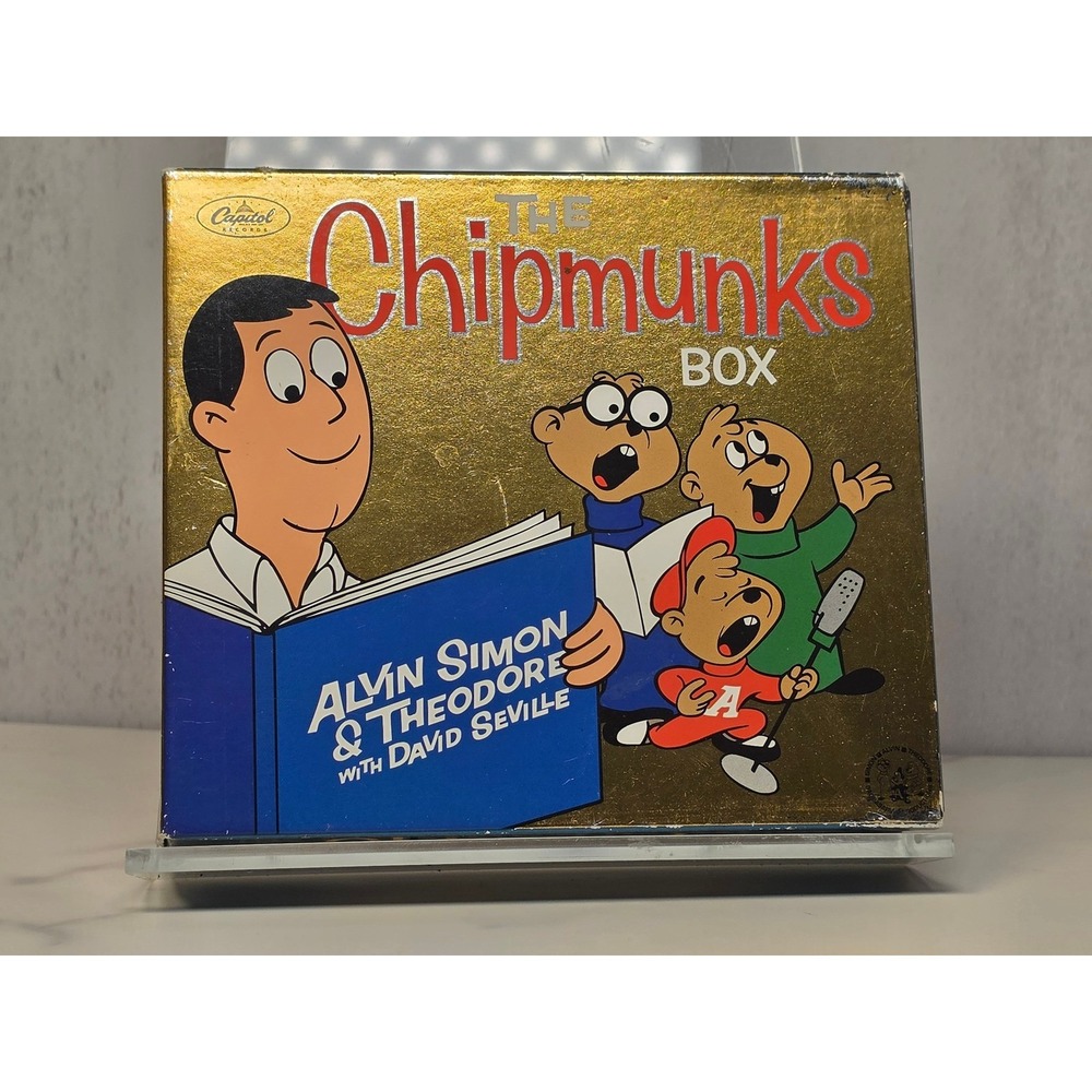 The Chipmunks Box 3 CD‎ Set Alvin Simon Theodore David Seville Capitol 2008
